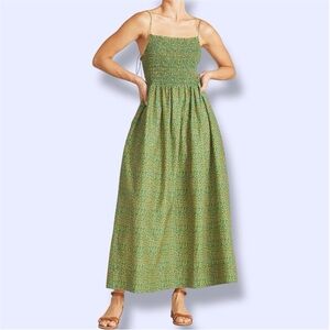 Trovata Carmen Dress Prado Ditsy- Silk & Cotton Blend